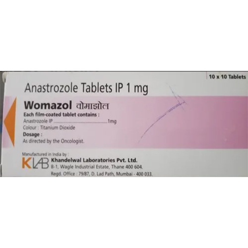 1 Mg Anastrozole Tablets IP