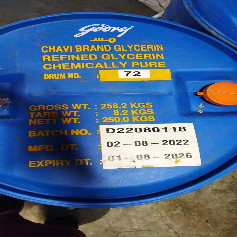 Godrej Glycerine 250kg Drum