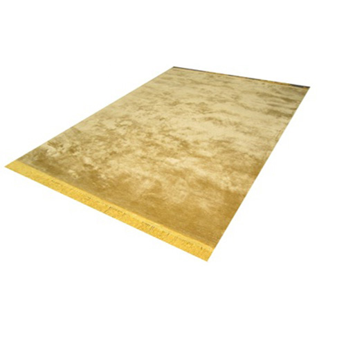 Gold Yellow Color Wool Viscose Rugs - Color: Different Available