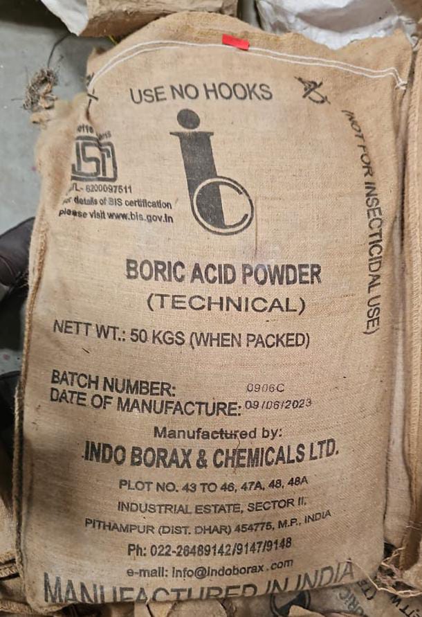Boric Acid And Boric Powder - Grade: Commercial