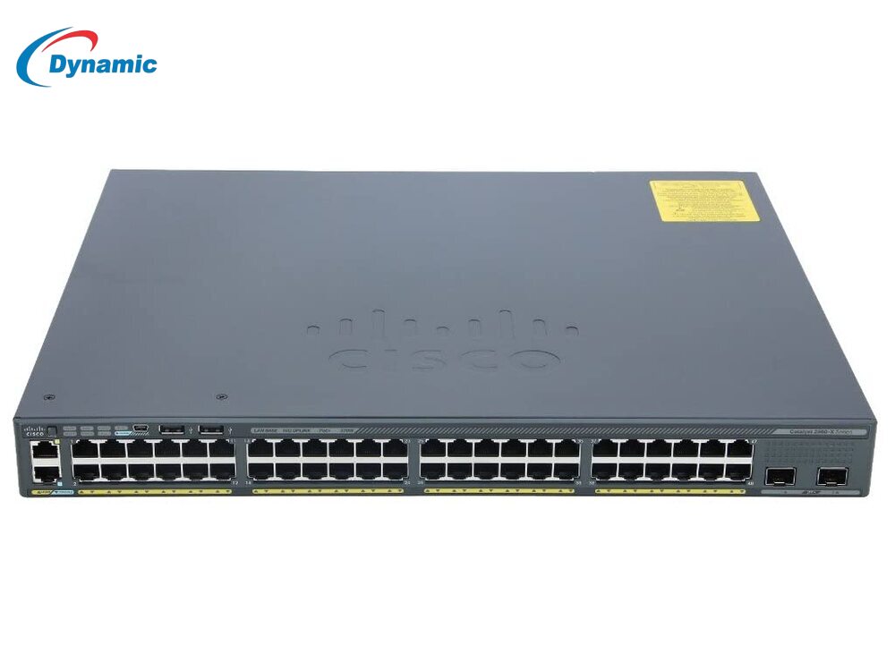 Cisco Catalyst WS-C2960X-48FPD-L - 48-Port Gigabit PoE+ Layer 3 Managed Switch