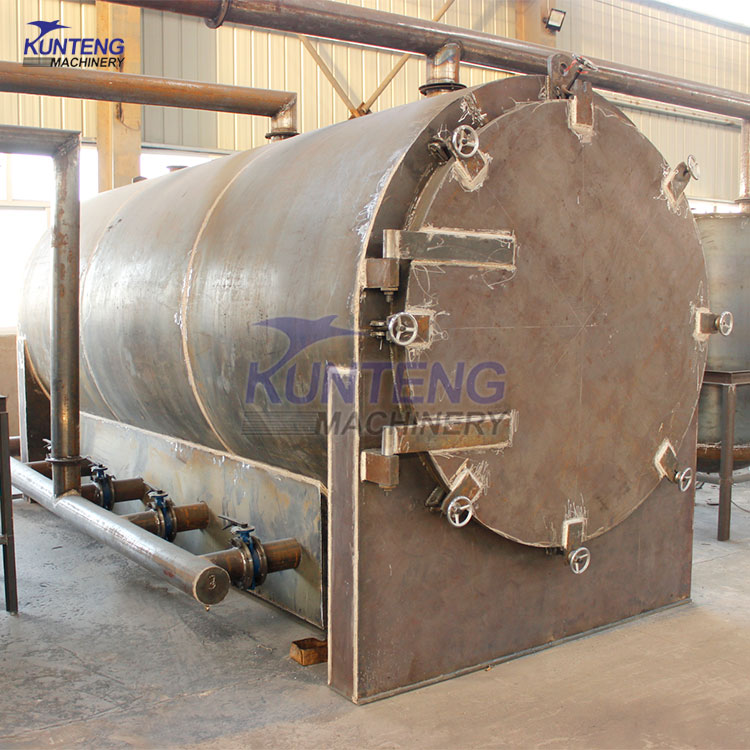 Horizontal Biomass Charcoal Making Machine