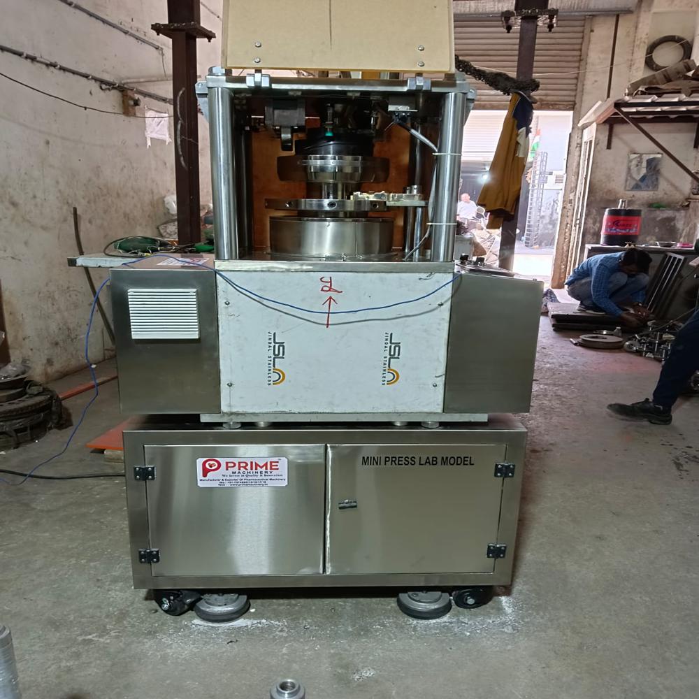Mini Rotary Tablet Press - Capacity: 4800 - 18000 Kg/hr
