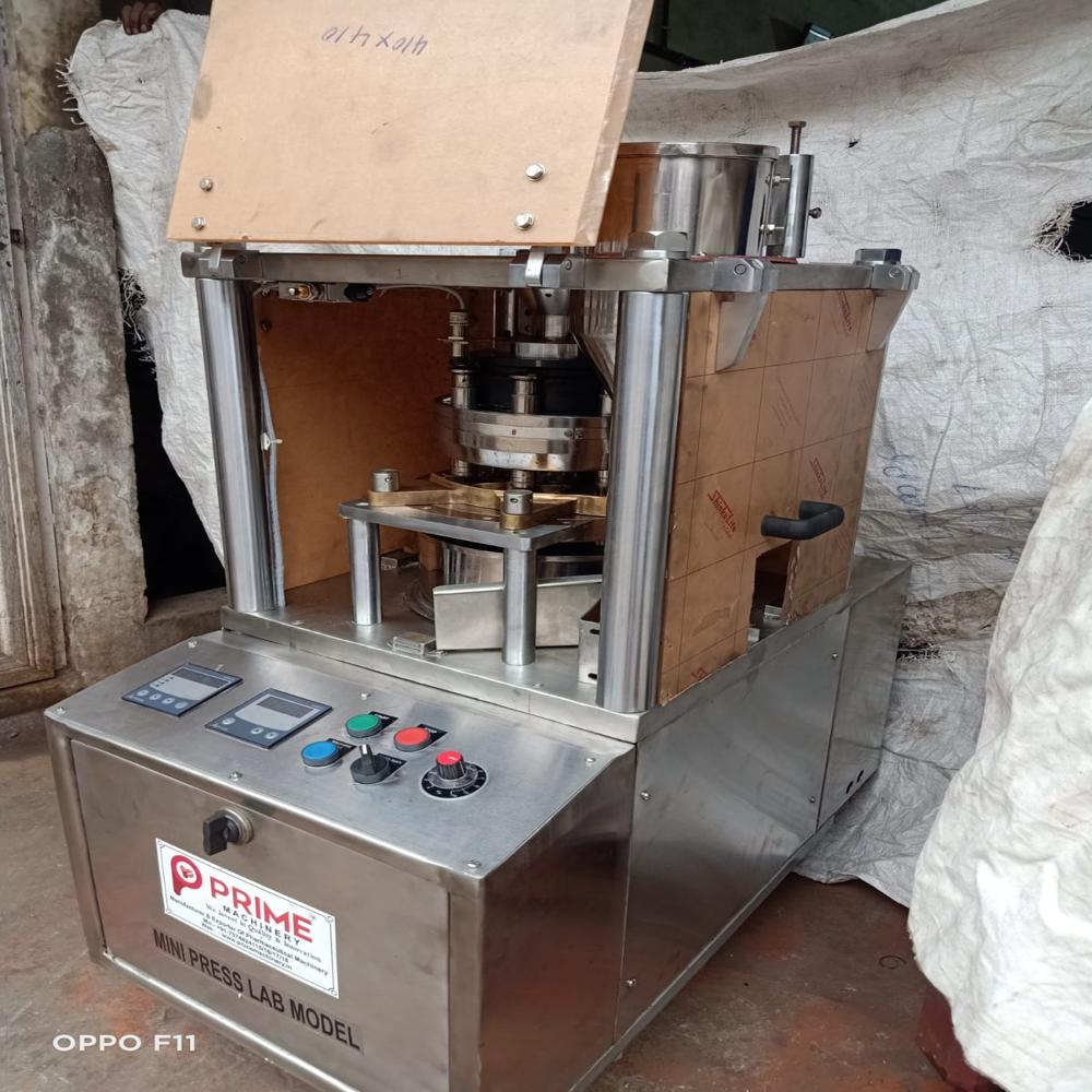 Mini Rotary Tablet Press - Capacity: 4800 - 18000 Kg/hr