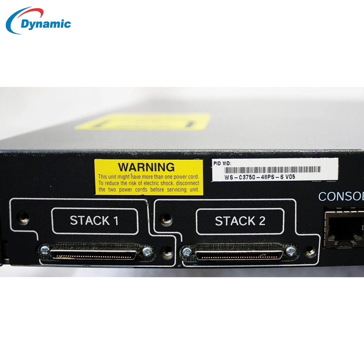 Cisco Catalyst 3750-48PS-S - 48-Port Gigabit PoE Layer 3 Switch