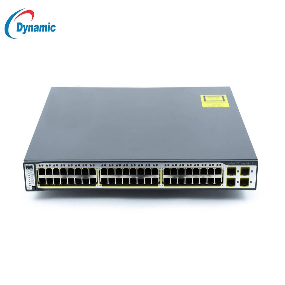 Cisco Catalyst 3750-48PS-S - 48-Port Gigabit PoE Layer 3 Switch