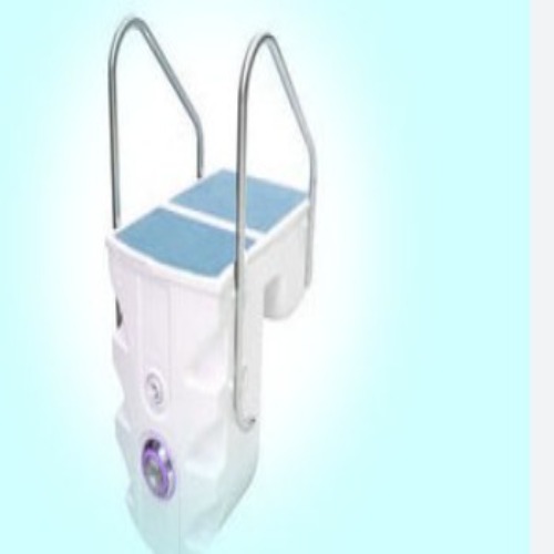 Swimming Pool Pipeless Filter - Standard Size, White Color | Manual Control, Electric Power Supply, Floor Mount Design, 1 Year Warranty
