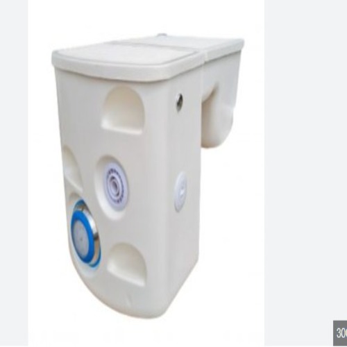 Swimming Pool Pipeless Filter - Standard Size, White Color | Manual Control, Electric Power Supply, Floor Mount Design, 1 Year Warranty