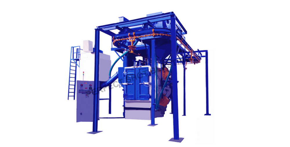 Continuous Hanger Type Shot Blasting Machine
