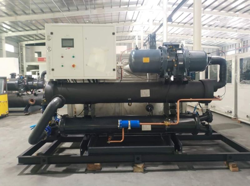 150 tr water cooled screw chiller