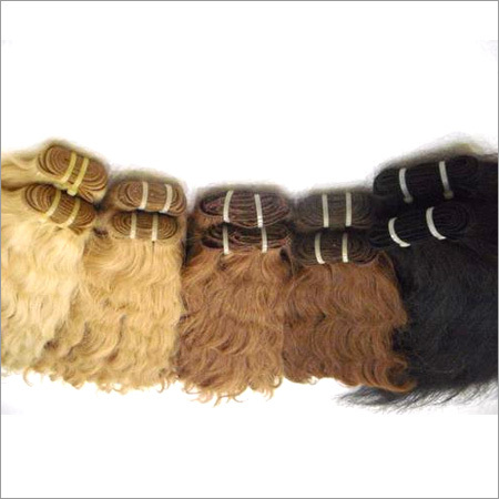 रंगीन बाल एक्सटेंशन