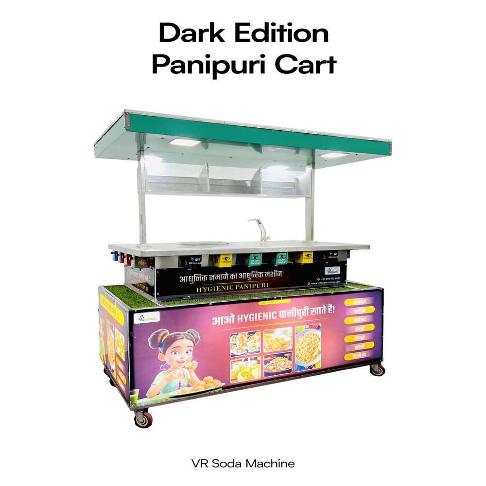 Dark Edition Panipuri Cart