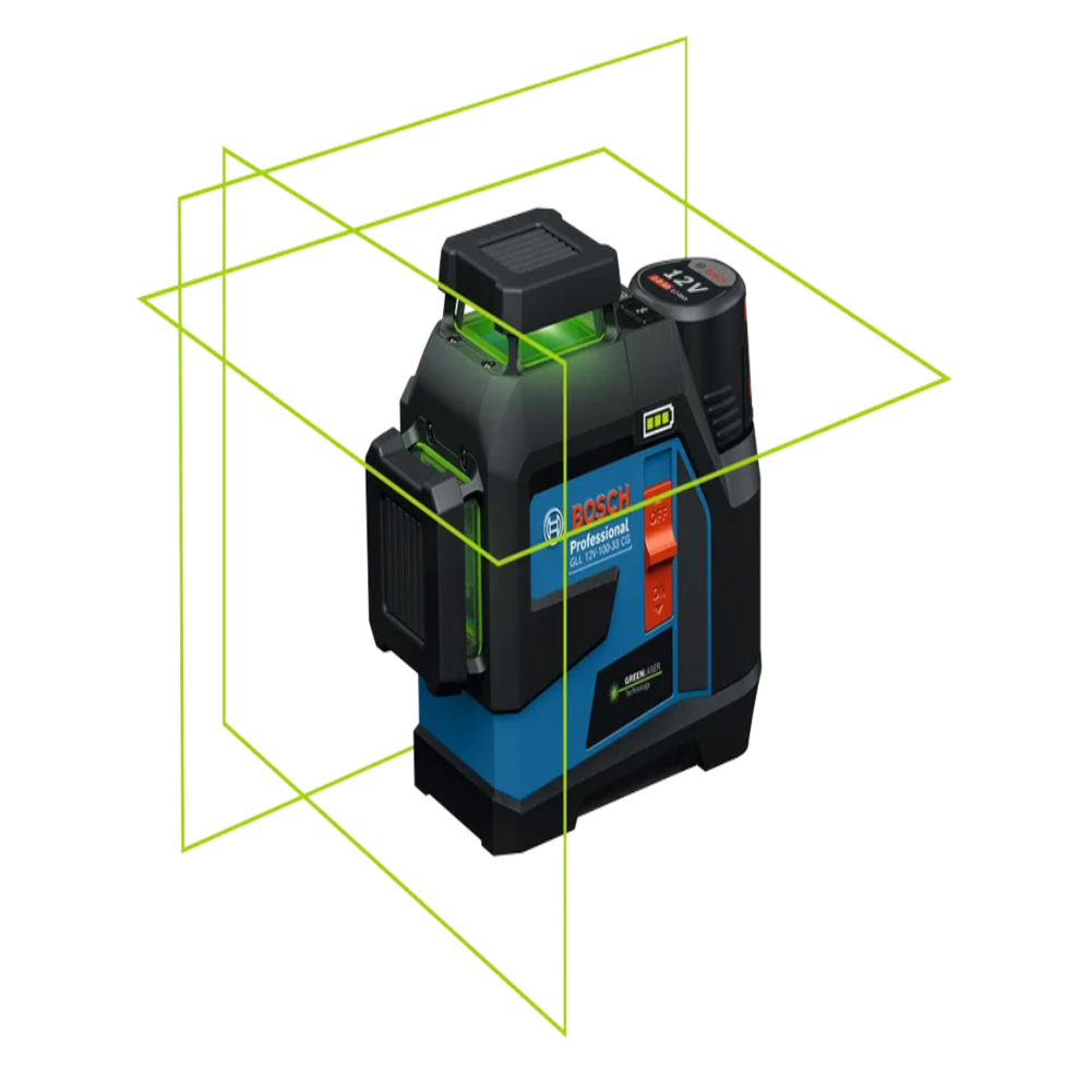 Bosch Gll 100-33 Cg Professional Line Laser - Accuracy: 0.3 Mm/m