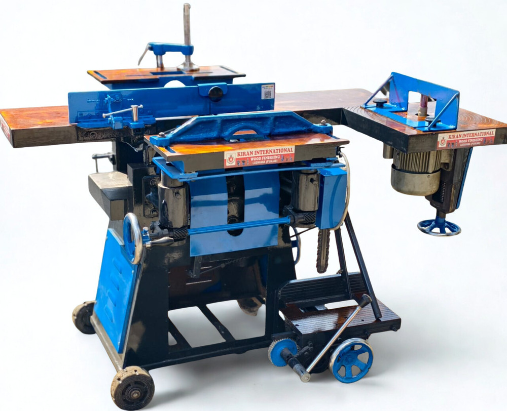 Double Cutter + Chain Mortiser + Router Machine - Machine Style: Horizontal
