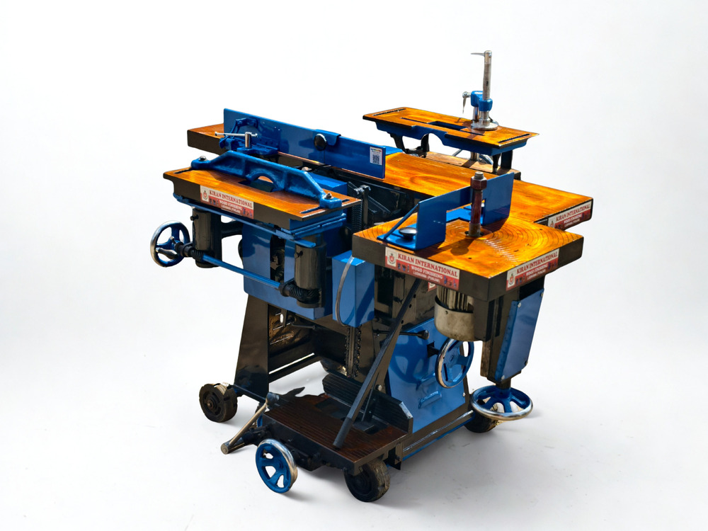 Double Cutter + Chain Mortiser + Router Machine