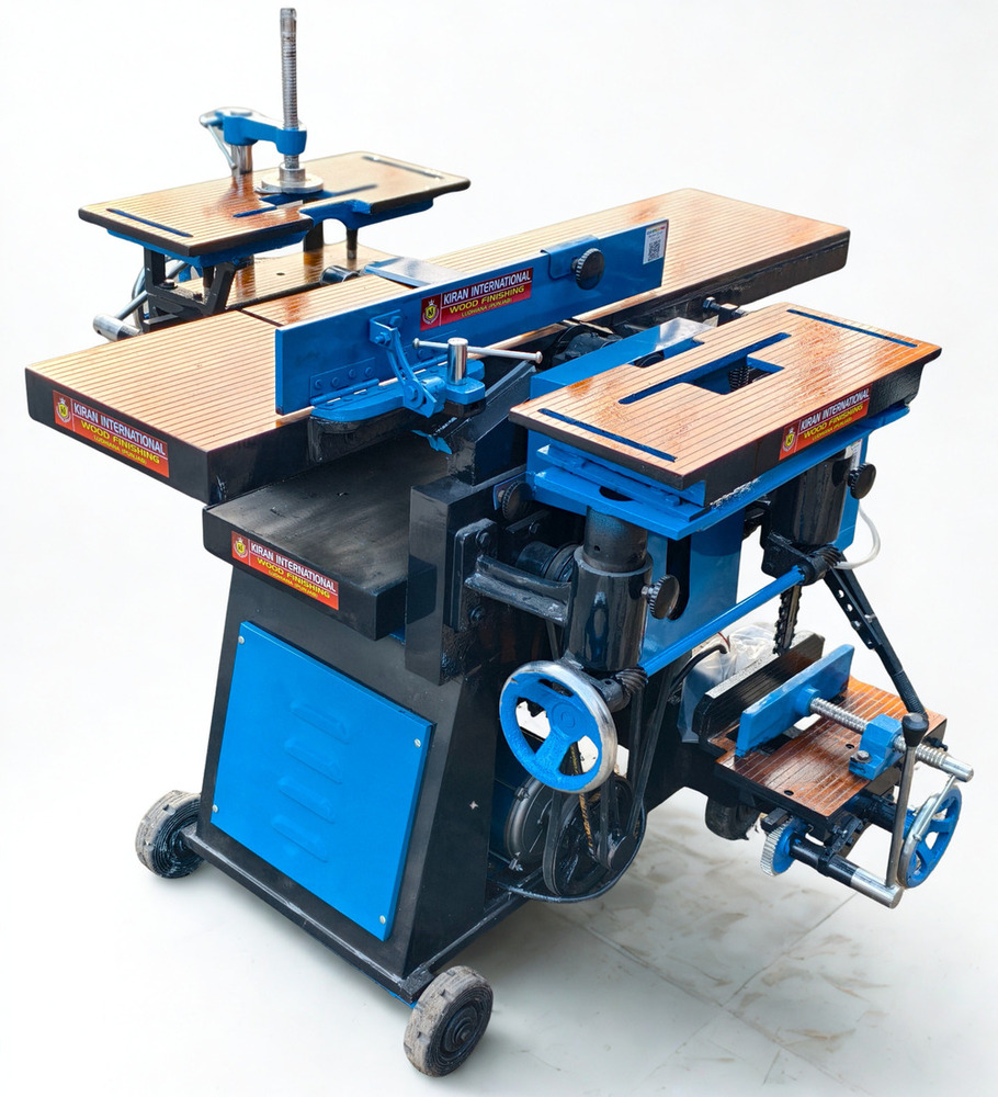 Double Cutter + Chain Mortiser + Router Machine