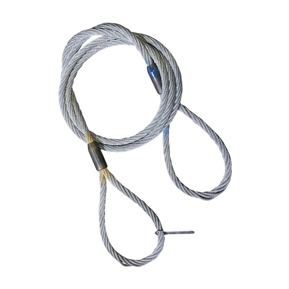 Wire Rope Slings - Stainless Steel, 20-25mm Diameter, Golden Color, Twisted Texture, Round Shape, Versatile For Overhead Lifting