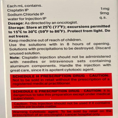 Cismax 50 mg Injection