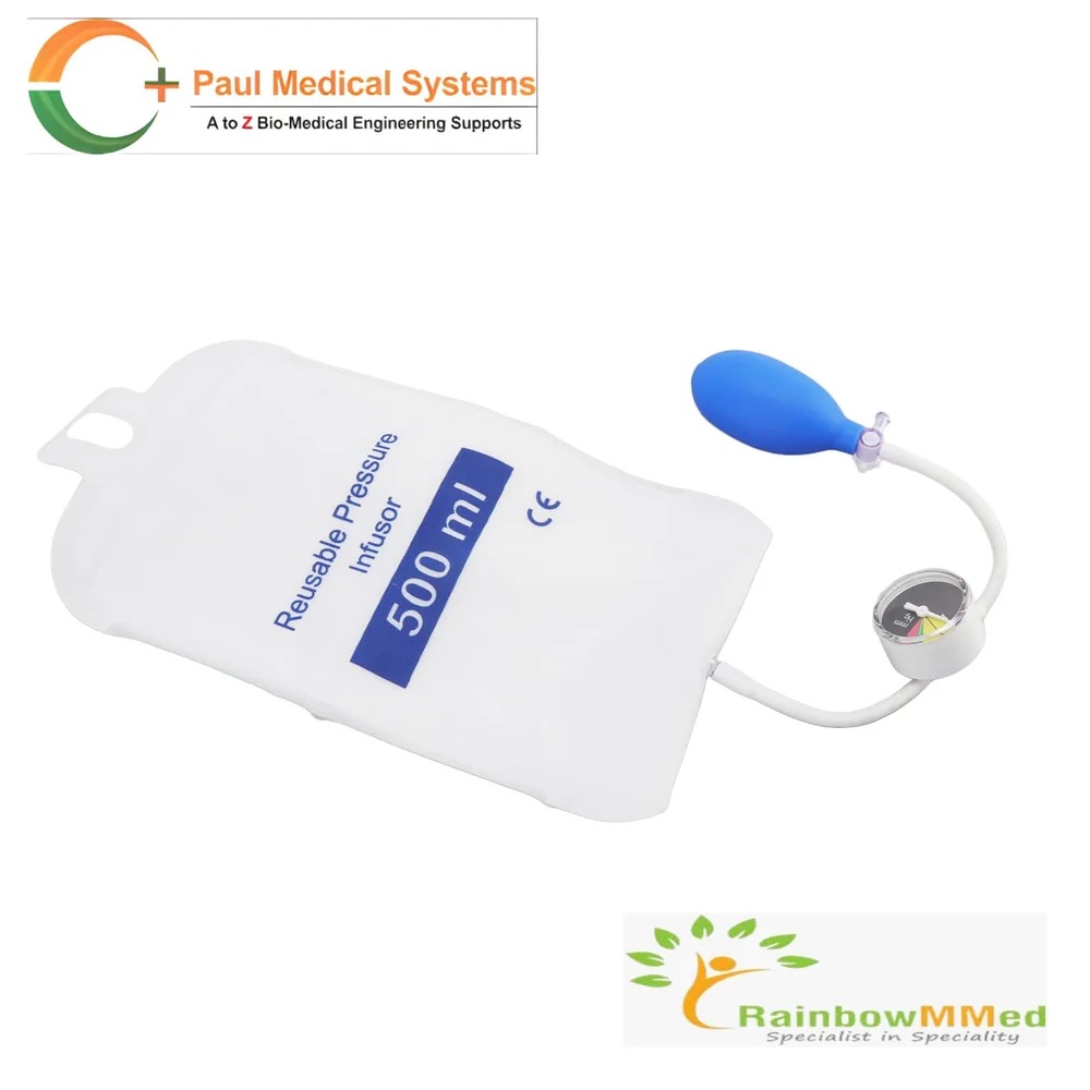 Pressure Diffuser Bag Disposable reusable Pressure Infusion Bag