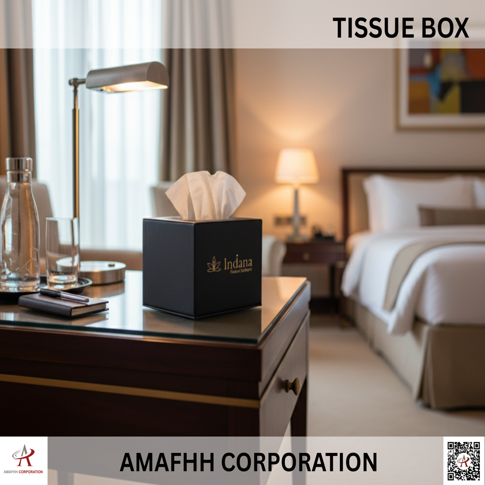 Tissue Box - Color: Black
