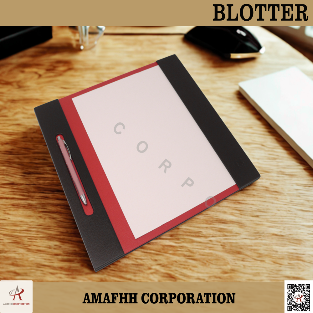 Leatherette  Blotter - Material: Leathertte