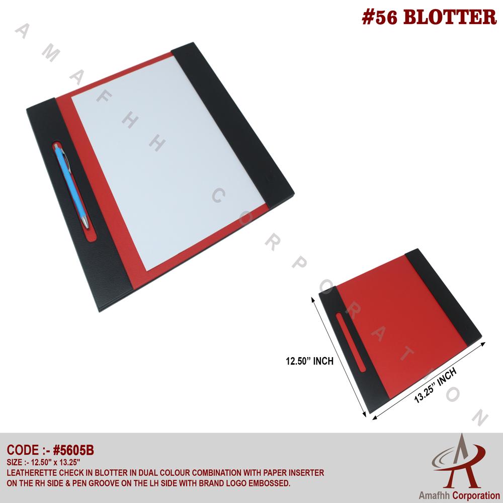 Leatherette Blotter - Material: Leathertte