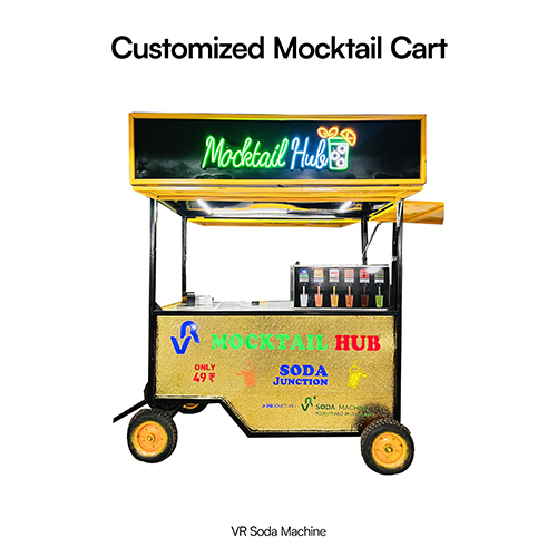 Customized Mocktail Cart - Application: Commercial