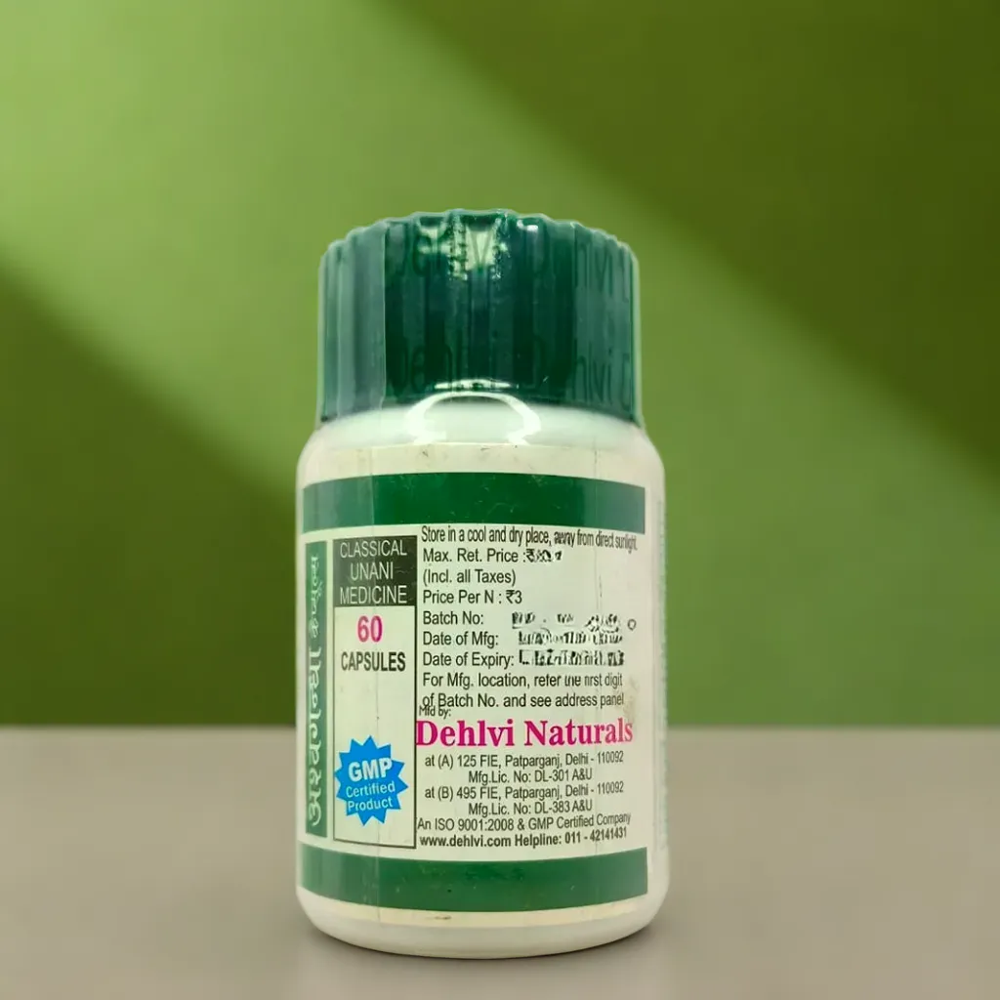 Dehlvi Ashwagandha 60 Capsules - Age Group: For Adults