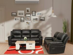 552 MODEL LEATHERETTE MANUAL RECLINER SET