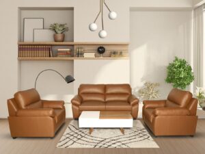 2009 MODEL LEATHERETTE SOFA SET