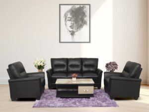 AVANZA LEATHERETTE SOFA SET