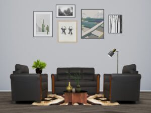 DYNAMIC FABRIC SOFA SET