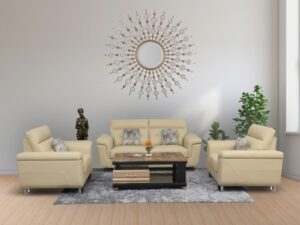 PRONTA LEATHERETTE SOFA SET