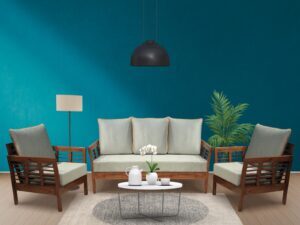 ROLE MODEL WOODEN SOFA SET  2