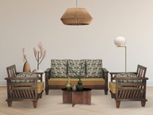 Z MODEL WOODEN SOFA SET