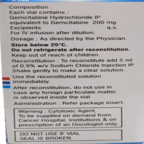 Citafine 200 mg Injection