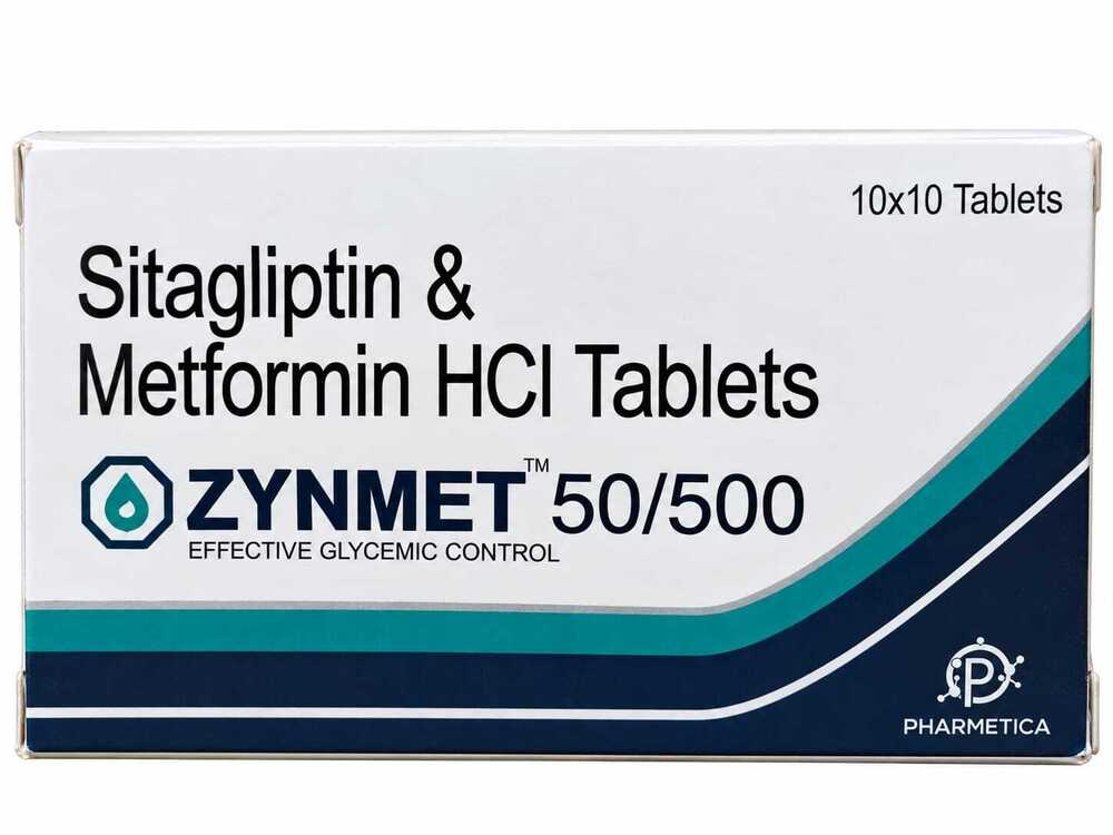 Zynmet 50-500 Tablets - Drug Type: General Medicines