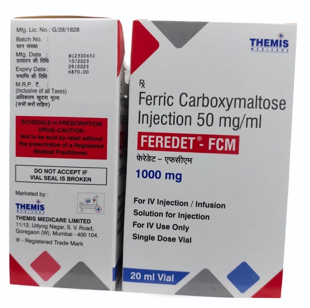 Feredet fcm 1000 mg Injection