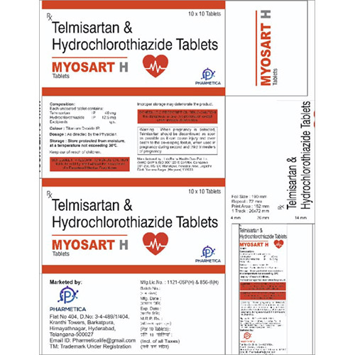 Myosart H Tablets