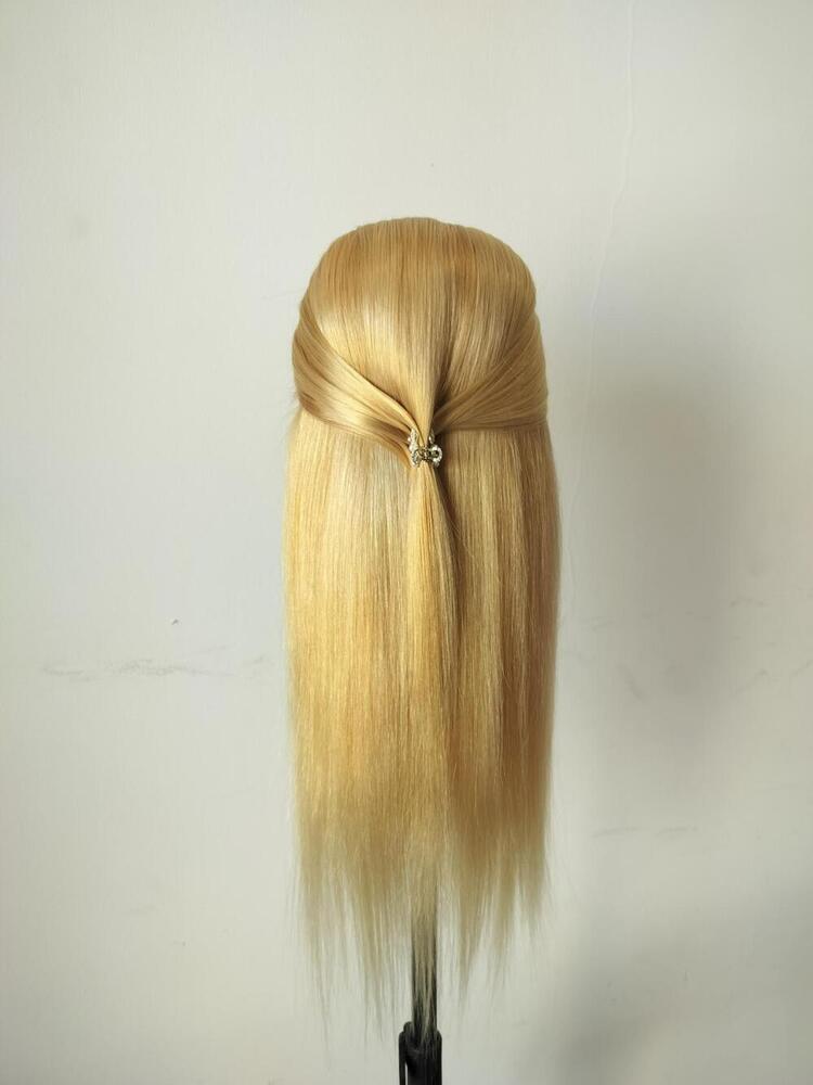 Blonde Natural Straight Human Hair Full Lace Wig
