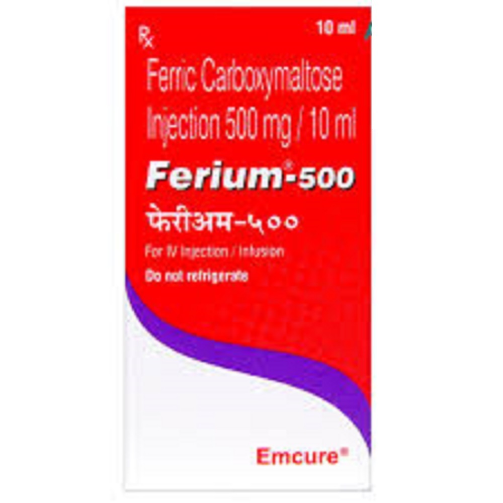 Ferium .500 Mg Injection