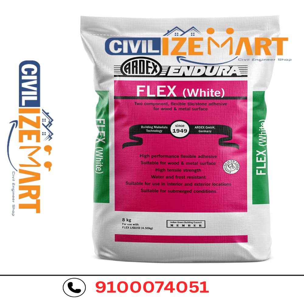 ARDEX ENDURA FLEX WHITE TILE ADHESIVE