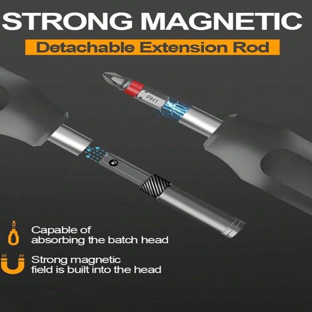 40 In 1 Precision Screwdriver Set - Features: Magnetic