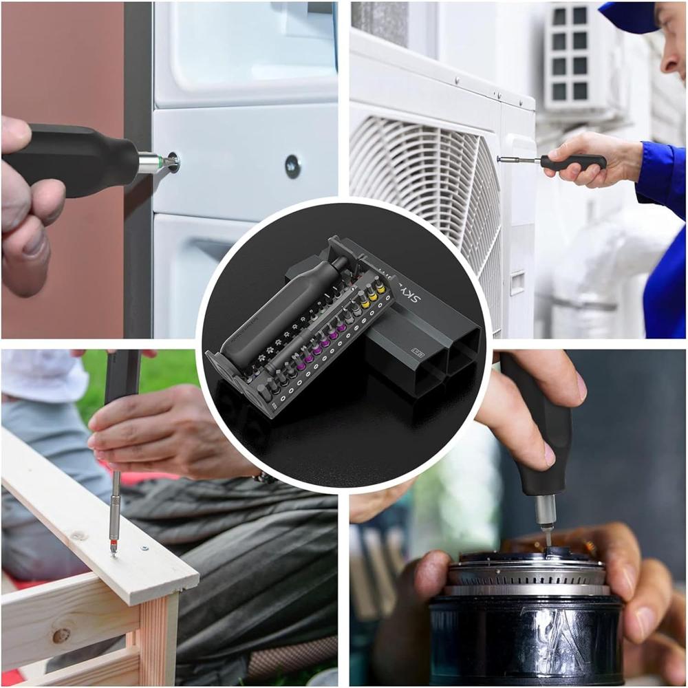 40 In 1 Precision Screwdriver Set - Features: Magnetic