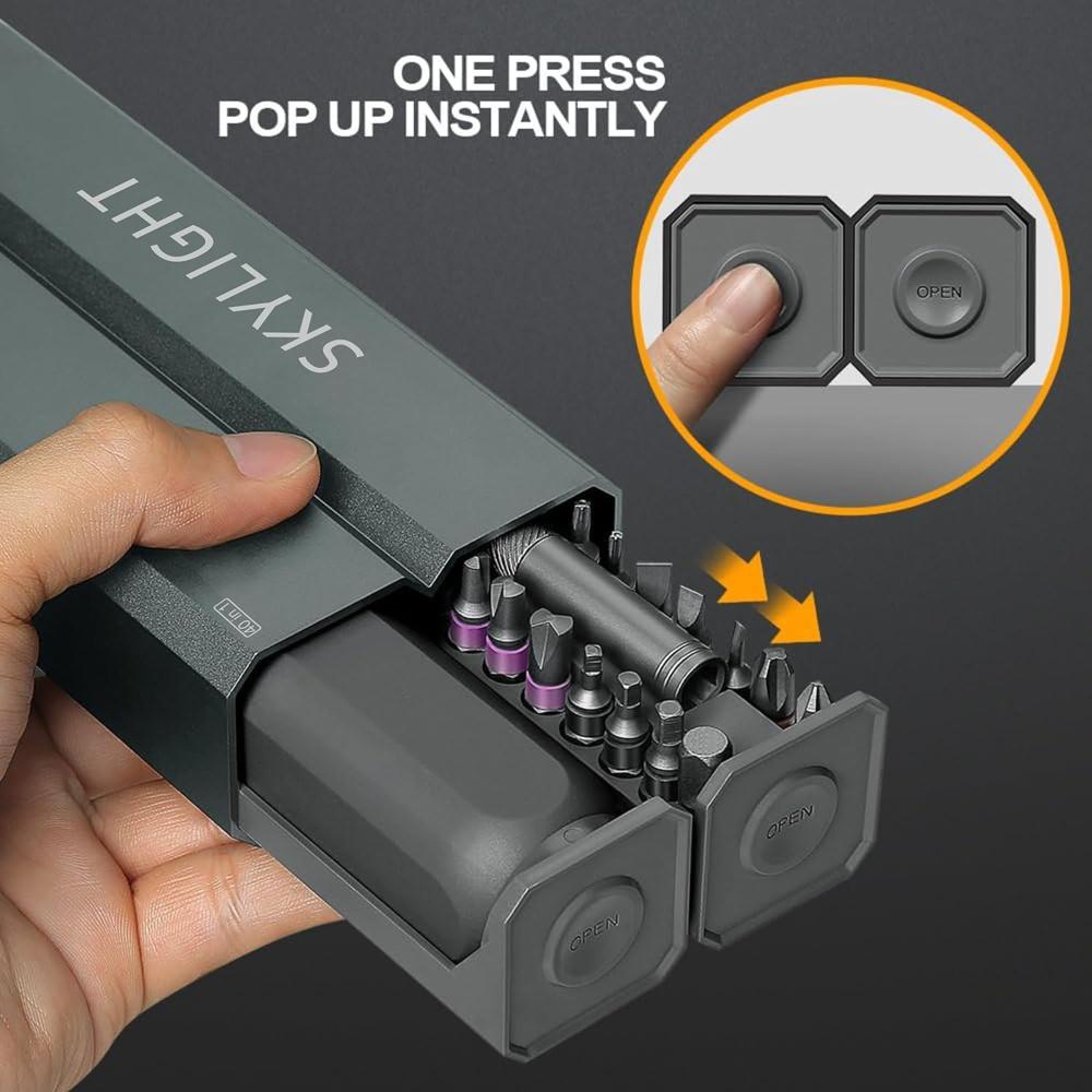 40 In 1 Precision Screwdriver Set - Features: Magnetic
