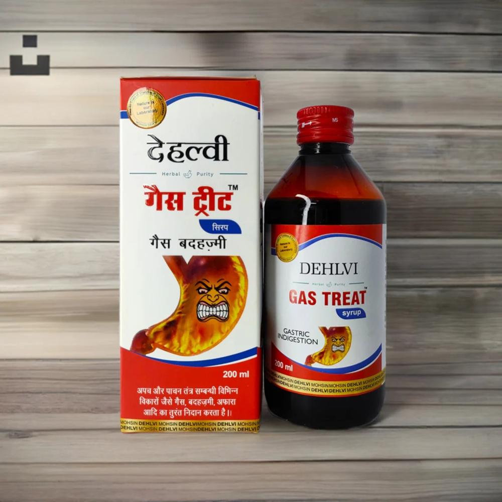 Dehlvi Gas Treat Syrup 200ml