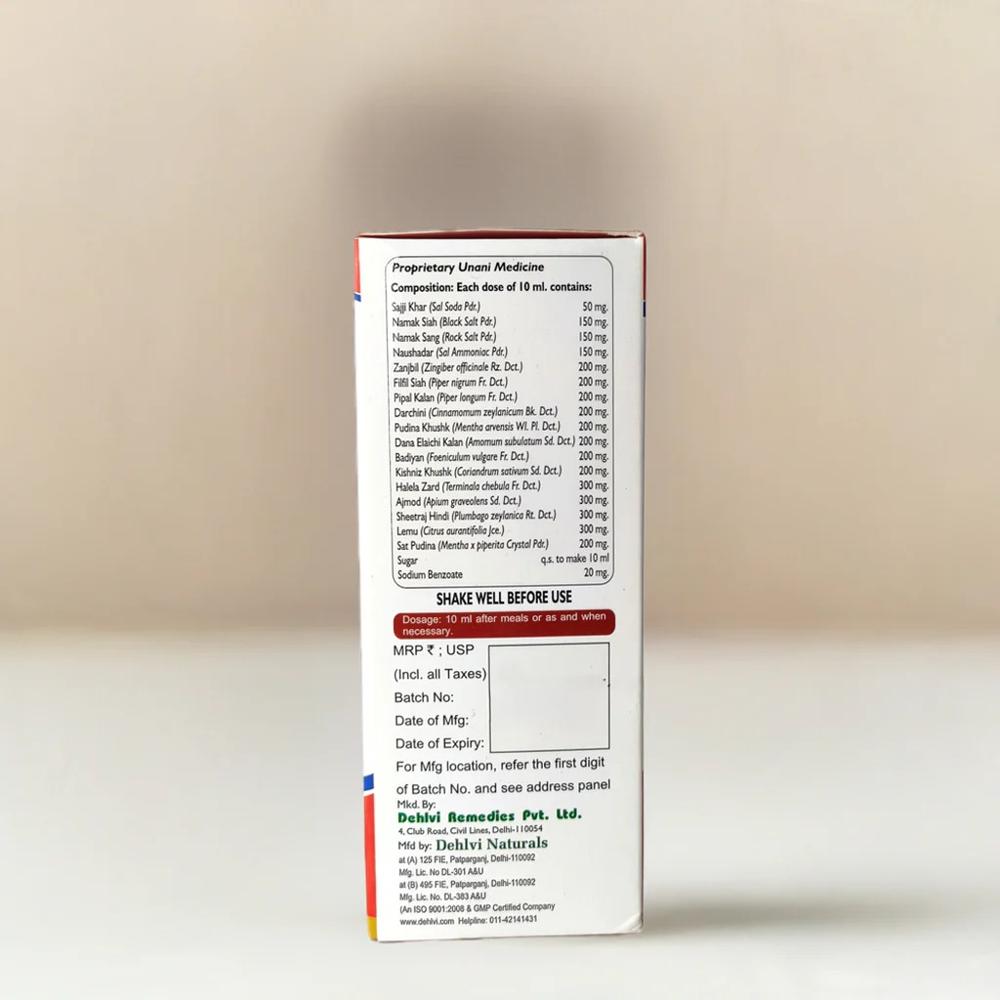 Dehlvi Gas Treat Syrup 200ml