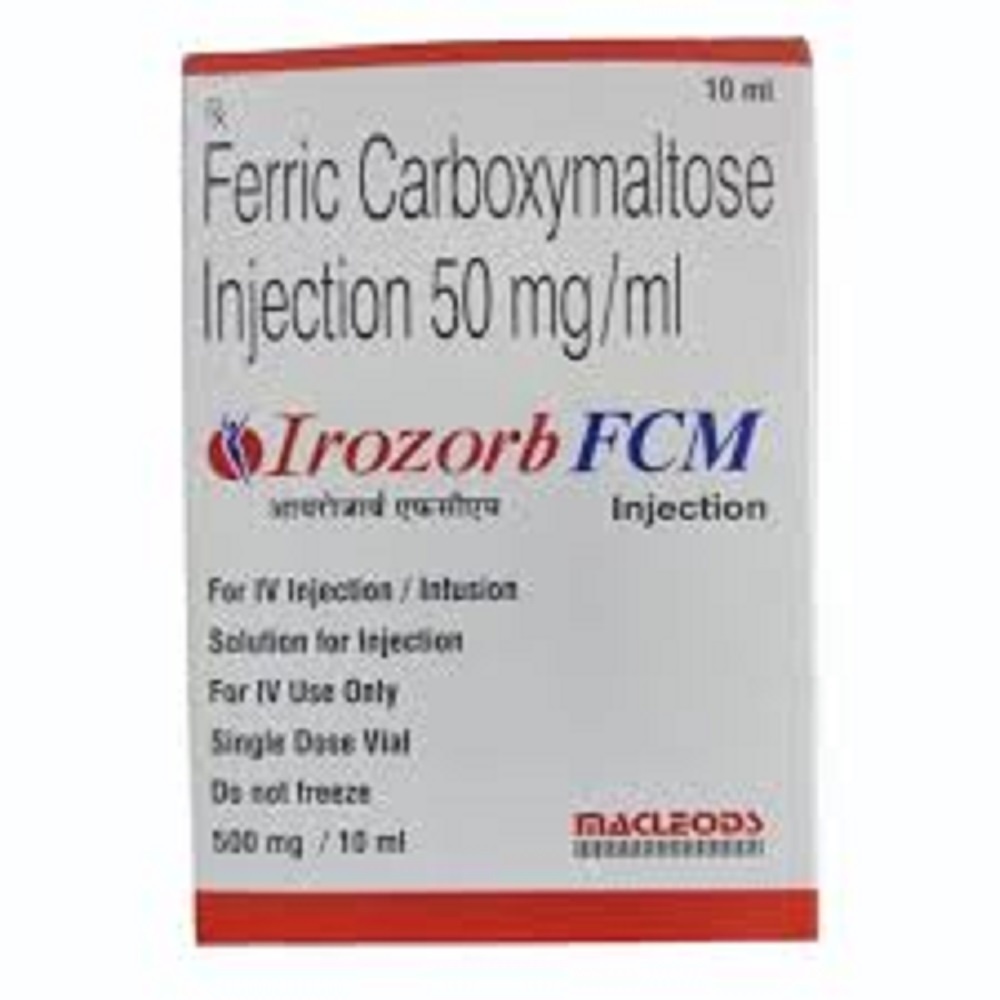 Irozorb Fcm 500 Mg Injection