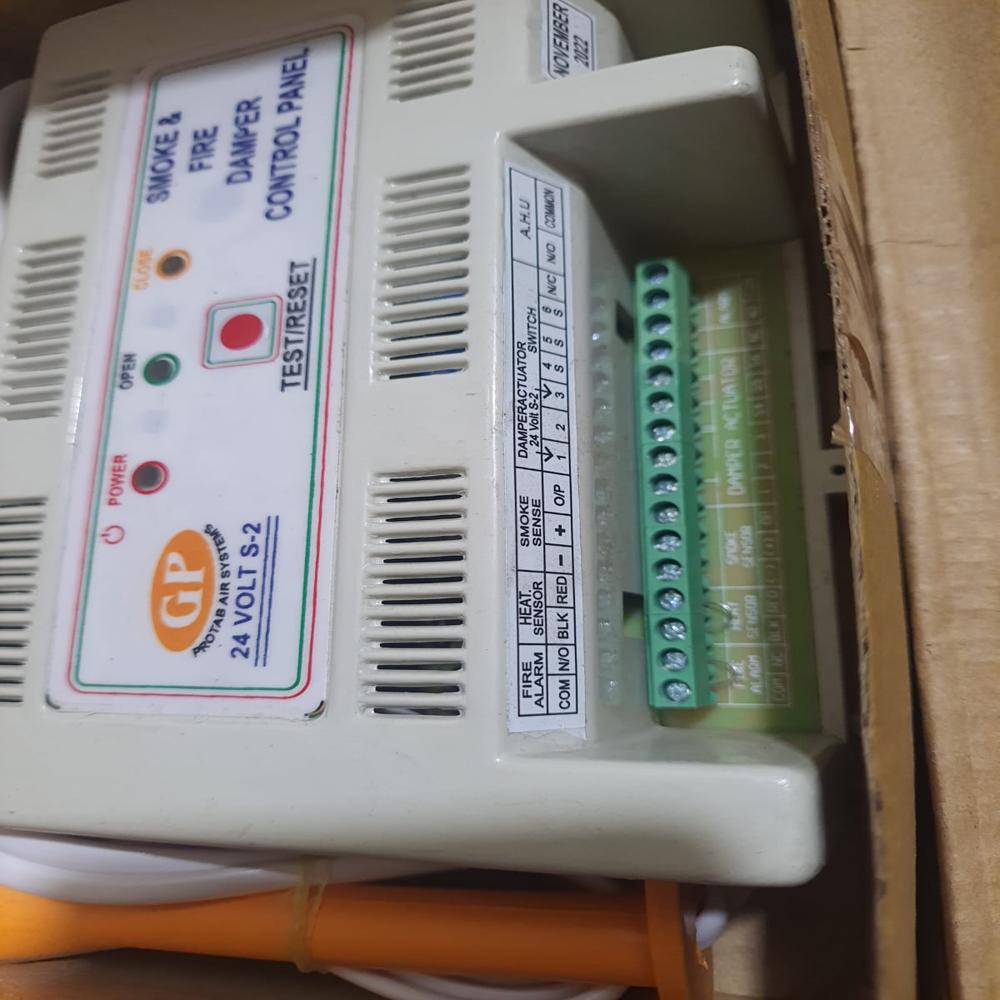 230V Smoke And Fire Damper Control Panel