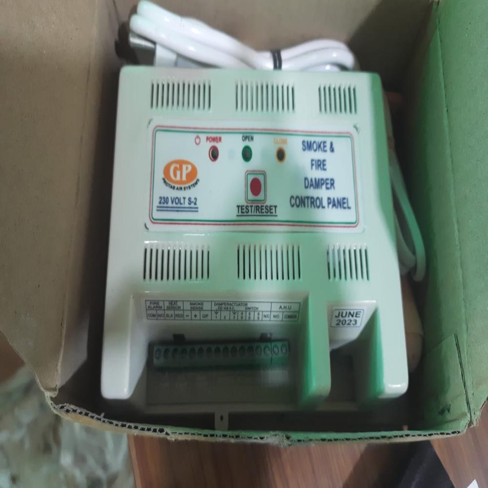 24V Smoke And Fire Damper Control Panel